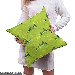 Ambesonne Rural Fabric by The Yard, Italian Country