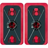 Dust Proof Barrier Assembly 2 Heads and 2 Top Plates Pack for Zipwall Style | Easy Replacement Durable Design for Long Lasting Protection