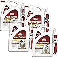 Ortho Home Defense Insect Killer for Indoor & Perimeter2: With Comfort Wand, Kills Ants, Cockroaches, Spiders, Fleas & Ticks, Odor Free, 1.1 gal., Pack of 4