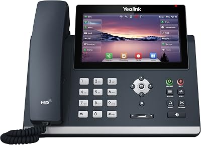 Yealink SIP-T48U Advanced IP Phone with 7.0 Inch LCD Touch Screen and PoE
