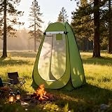 Denny International Portable Outdoor Instant Pop Up Tent Privacy Shower view 2