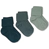 Woolino Wool Baby Socks, Washable Merino Wool Infant Toddler Kids Socks, Newborn to 8 Years (Pack of 3)