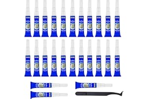 Aquarium Glue, 25Pcs Coral Glue, Aquarium Glue Fish Safety, Quick Drying, Reef Glue for Plants Moss Aquascaping, Water Plant,