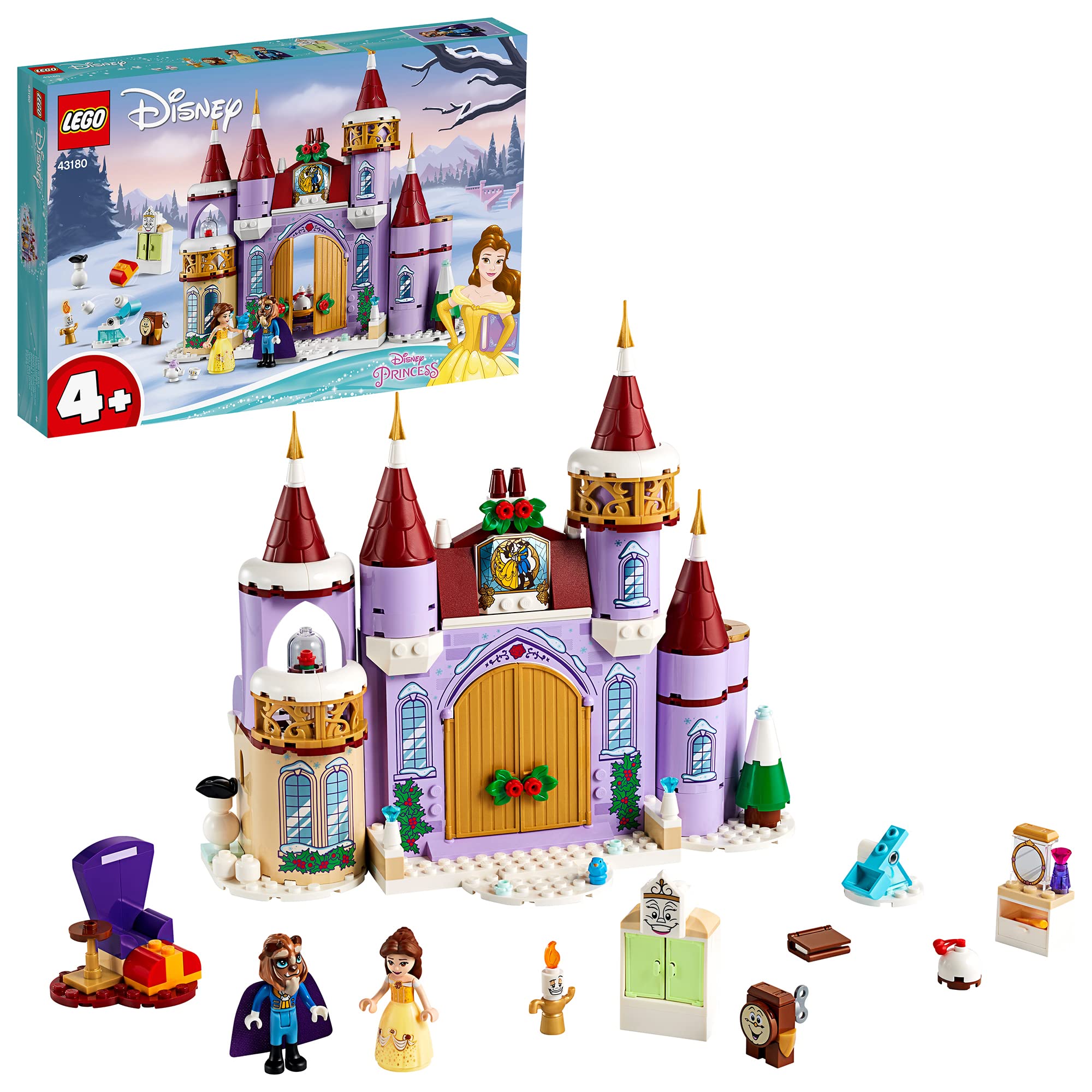 LEGO 43180 Disney Princess Belle’s Castle Winter Celebration