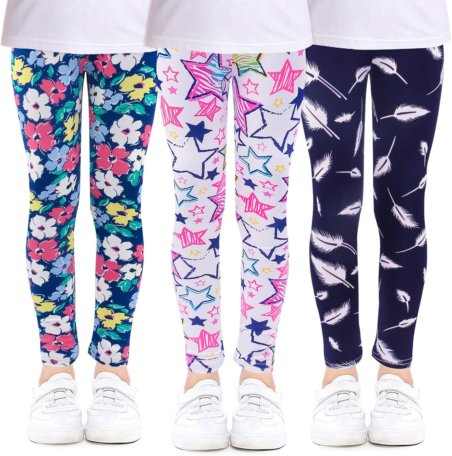 Top Per Ragazze Con Stampa Alla Moda E Set Di Leggings Fashion - Foto 3