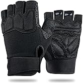 FIORETTO Fingerless Gloves for Airsoft Shooting Half Finger Hunting Hiking Cycling Driving Motorcycle Climbing Work Gloves M210603