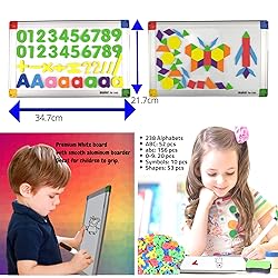 291Pcs ABC Magnets Board Magnetic Letters Numbers