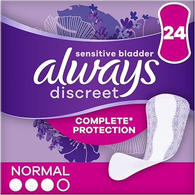 Always Discreet Liners Normal 4x24ct Incontinence Feminine Hygiene