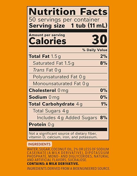 NESTLE,PUMPKIN SPICE, COFFEE-MATE LIQUID COFFEE CREAMER SINGLE SERVING TUBS – SEASONAL FLAVOR, 0.37 FL OZ (PACK OF 50)