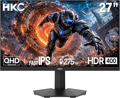 27 Pulgadas QHD Gaming Monitor 260Hz/275Hz（OC Fast IPS 1ms HDR400
