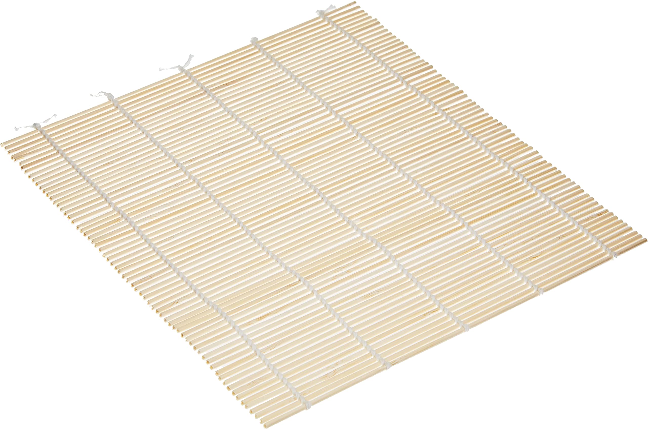 JADE TEMPLE 17602 Sushi Bamboo Mat, Bamboo, Brown, 27.5 x 1 x 9 cm
