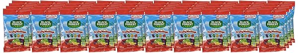 BLACK FOREST JUICY BURST FRUIT SNACKS, BERRY MEDLEY, 0.8 OUNCE POUCHES (40 COUNT)