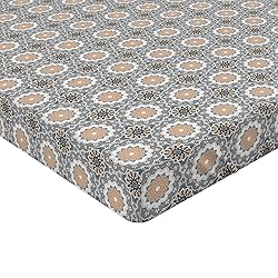 Ambesonne Ethnic Fitted Sheet, Moroccan Folklore