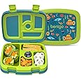 Bentgo Kids Prints Leak-Proof, 5-Compartment Bento-Style Kids Lunch Box - Ideal Portion Sizes for Ages 3-7, Durable, Drop-Proof, Dishwasher Safe, & Made with BPA-Free Materials (Submarine)