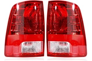 Tail lights Assembly Compatible with 2009-2018 Ram 1500 2500 3500 OE Style Rear Light Taillights Replacement for 55277415AD 5