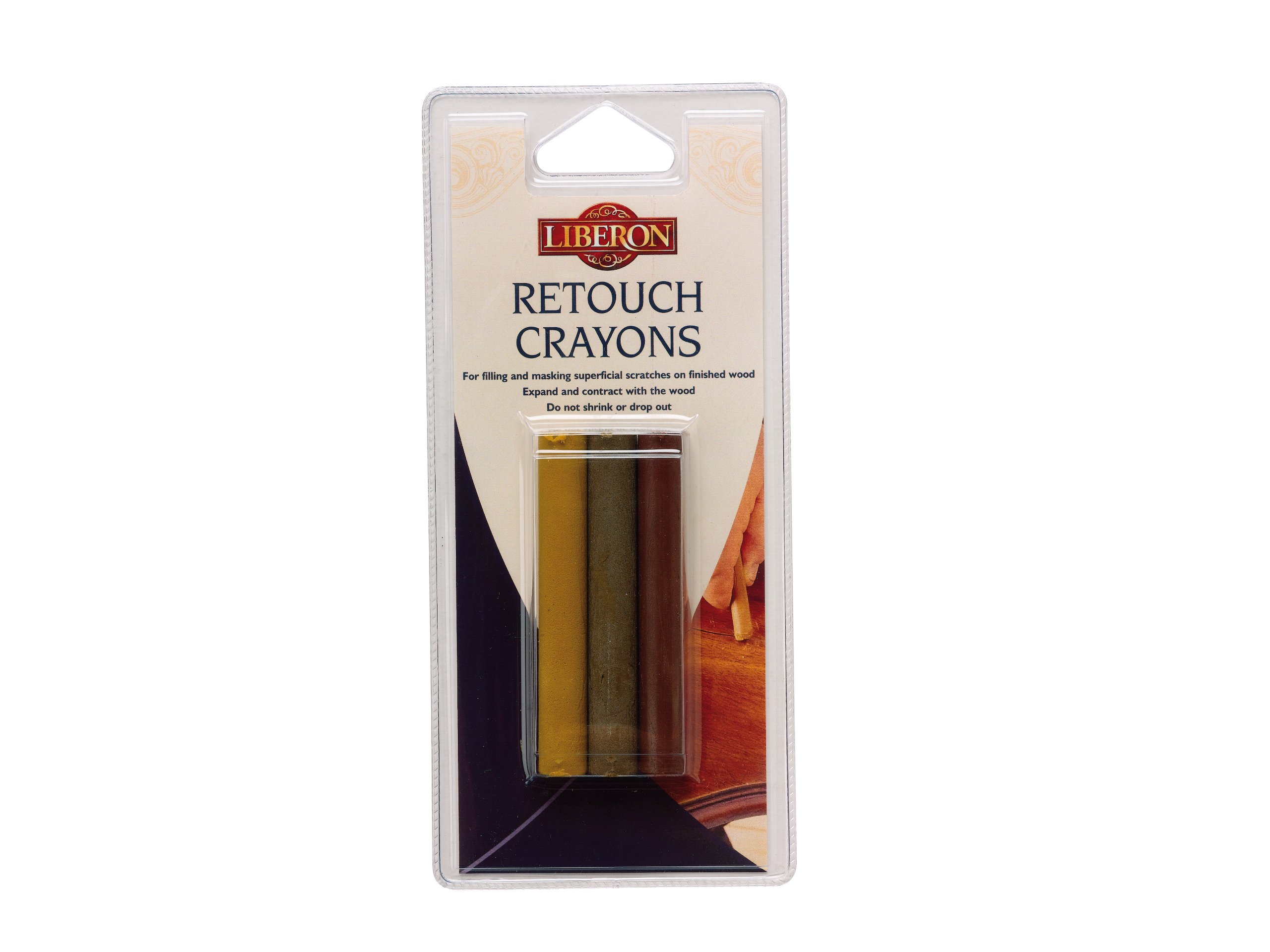 Liberon LIBRCM Retouch Crayon - Mahogany