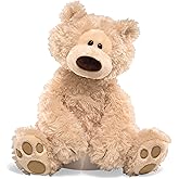 GUND Philbin Classic Teddy Bear, Premium Stuffed Animal for Ages 1 and Up, Beige, 12”