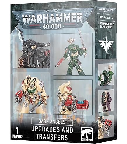 Warhammer 40k, Space Marine, Bike Moto, Dark Angel squad