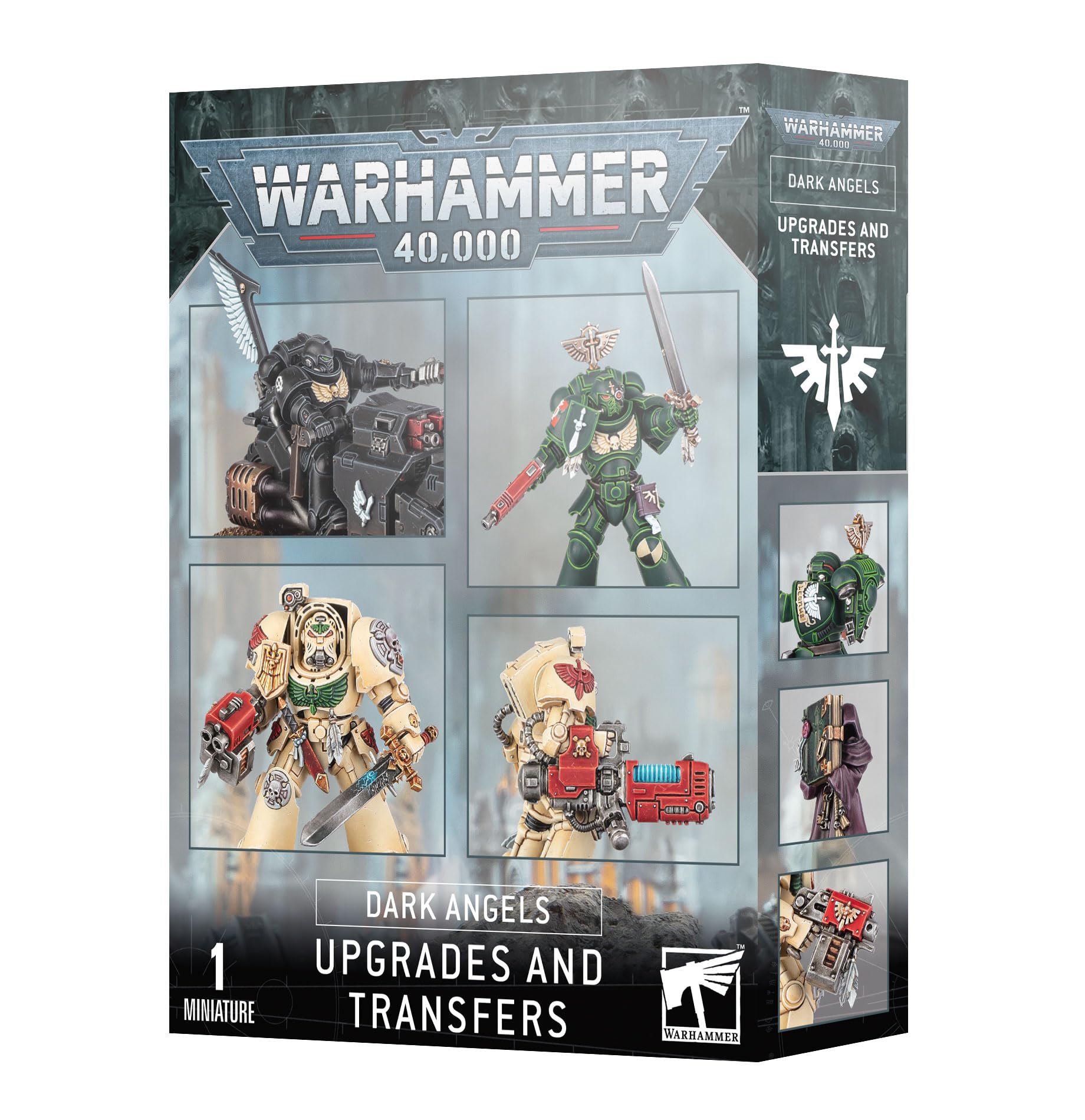 Warhammer Games Workshop 40,000 - Dark Angels: Upgrades And Transfers, Black