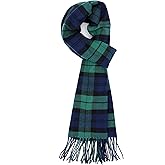Achillea Cashmere Feel Tartan Plaid Scarf - Classic Winter Scarf for Men & Women, Scottish Heritage Holiday Gift