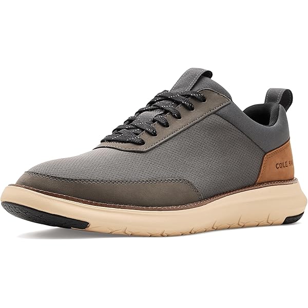Amazon.com | Cole Haan Men's Generation Zerogrand Txt Sneaker,  Black/British Tan/Ivory, 7-M US | Fashion Sneakers