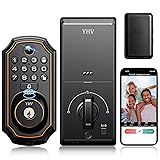 Keyless Entry Door Lock with Camera Electronic