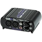 ART CLEANBox Pro Dual Channel Level Converter | Dual channel level converter with XLR and RCA connections for recording studios, live sound and broadcasting