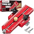 Saker Thin Rip Jig Table Saw Jig Guide, Making Repetitive Narrow Strip Cuts, Fit for 3/4" x 3/8" Slots, for Table Saw Band Saw Router Table