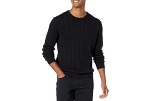 �鶹�� Essentials Mens Crewneck Cable Sweater