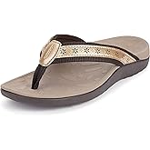 Joomra Women's Flip Flops Arch Support Orthotic Toe Post Thong Sandals
