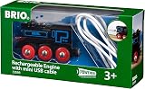BRIO World Rechargeable USB Train Engine Battery Powered Locomotive Lights view 6