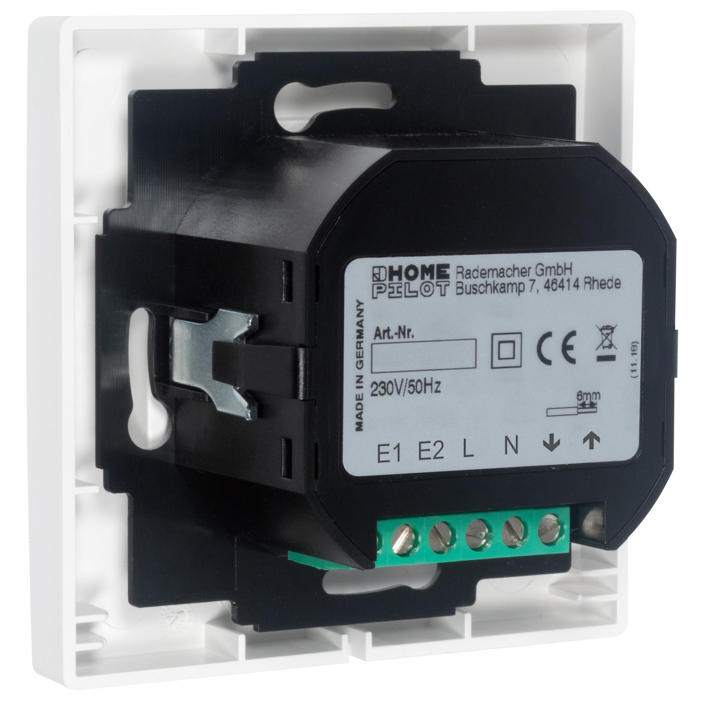 HOMEPILOT Zeitschaltuhr premium smart | Smart-Home Rolladenschalter programmierbar inkl. Display & Astrofunktion für Rolladen, Markise, Raffstore | App, Alexa etc. via Gateway möglich, Weiß 4