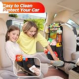 SURDOCA Car Seat Organizer With Tablet Pocket 11 inch Waterproof Kick Mat 8 view 3