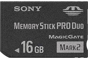 Sony MSMT16G 16GB Memory Stick PRO Duo (Mark2) Media