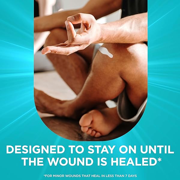BAND-AID BRAND HYDRO SEAL ADHESIVE WATERPROOF BANDAGES, LARGE HYDROCOLLOID GEL BANDAGES FOR FIRST AID SUPPORT BETTER HEALING FOR MINOR BLISTERS, CUTS & SCRAPES, FSA/HSA ELIGIBLE, 6 CT