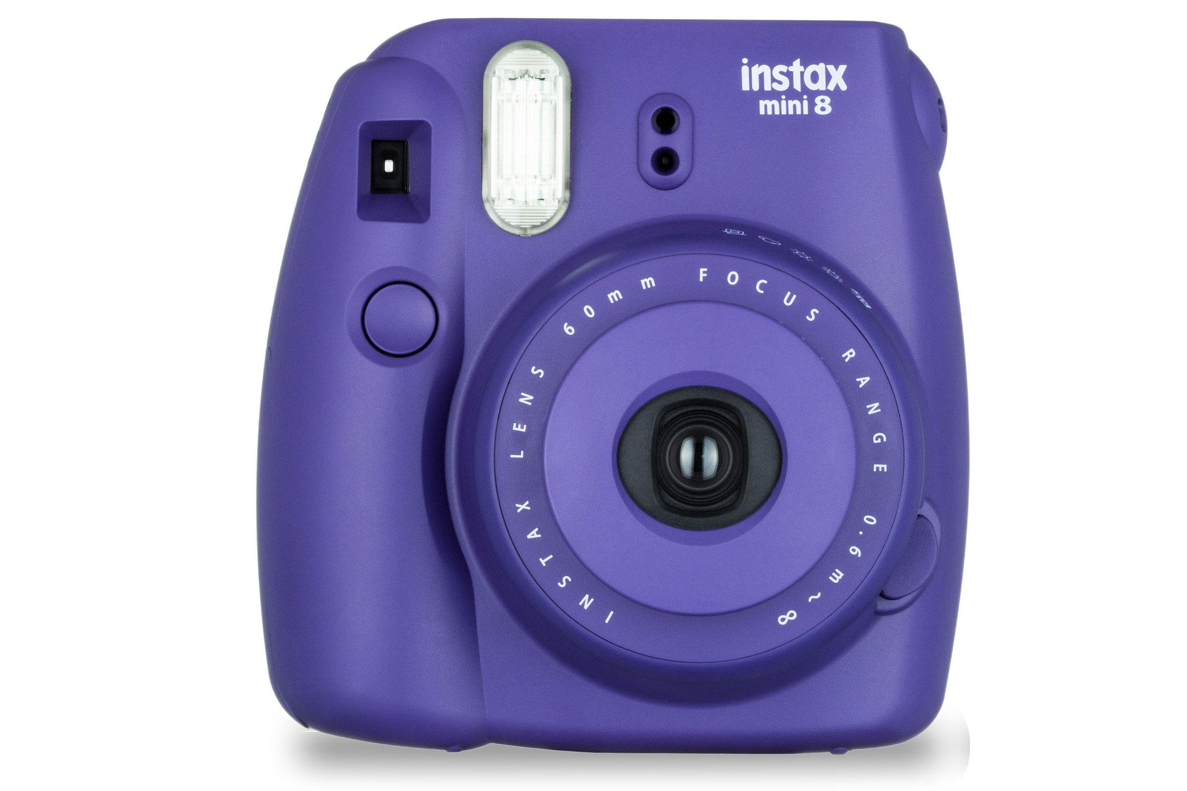 Fujifilm Instax Mini 8 Camera with 10 Shots - Grape