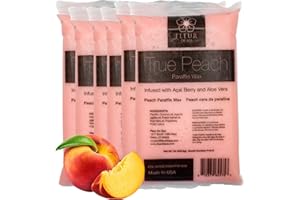 Paraffin Wax Refills 6lb by FLEUR DE SPA – Made in USA – Infused with Coconut & Jojoba Oils – Moisturizing, Hydrating & Soothing for Hands, Feet & Body – Spa & Home Use