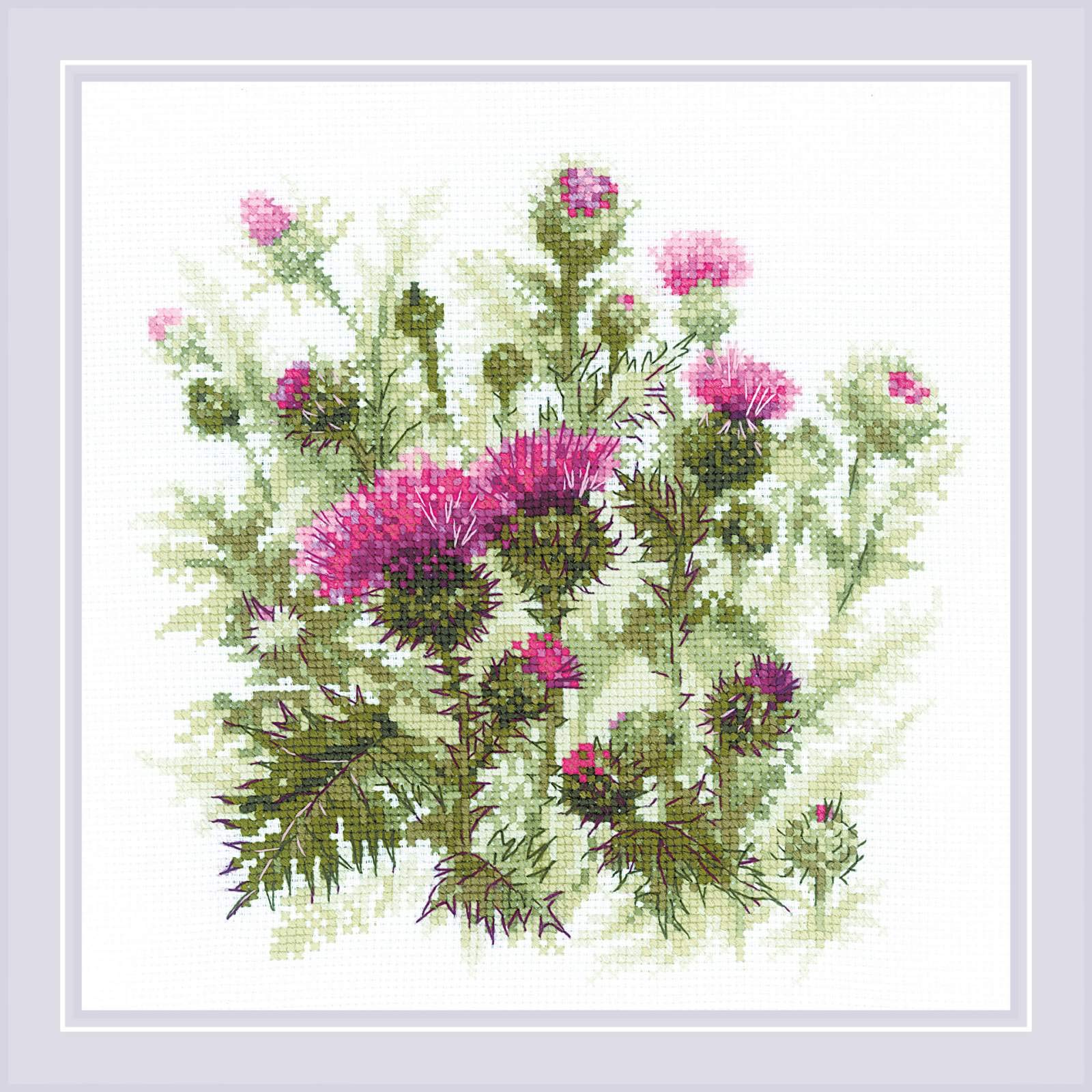 RIOLIS Cross Stitch Kit - 1852 - Thistle