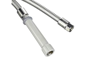 TS BRASS T&S Brass B-0060H Pre-Rinse Hose, Stainless Steel