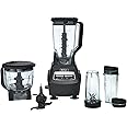 Ninja BL770 Mega Kitchen System, 1500W, 4 Functions for Smoothies, Processing, Dough, Drinks & More, with 72-oz.* Blender Pit