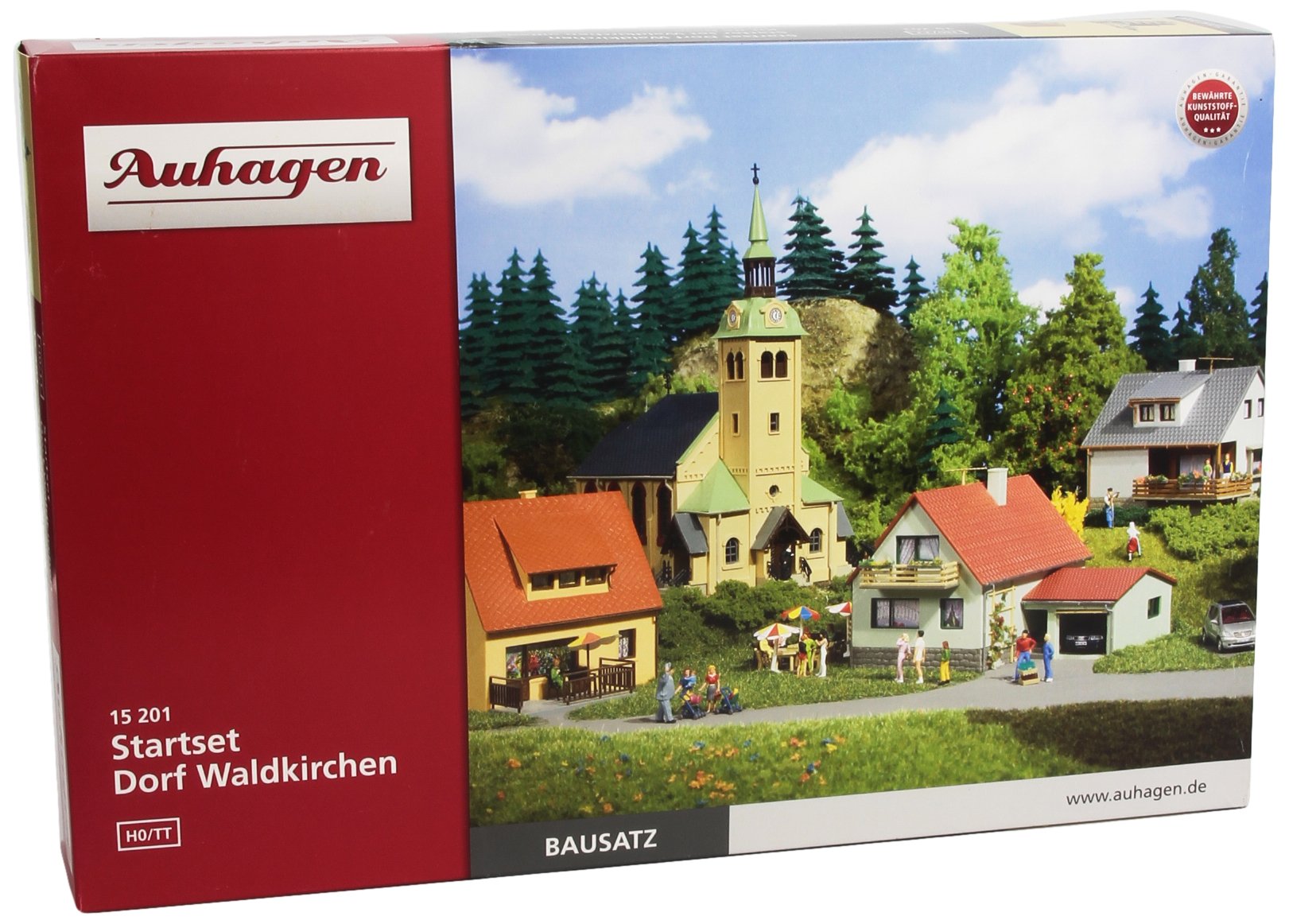 Auhagen 15201 "Starter Set Waldkirchen Village Modelling Kit