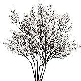 Mandy's 6 Bundles White Flowers Silk Babys Breath