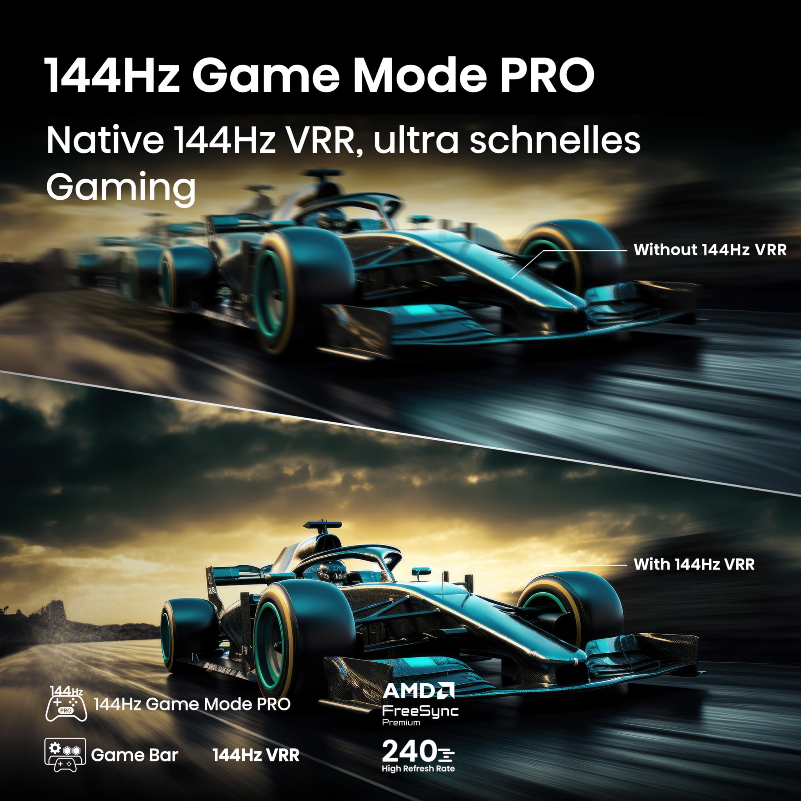 Hisense 55E89Q Fernseher, 55 Zoll (139cm), 4K ULED Mini LED, Smart TV, 144Hz Game Mode PRO, Hi-View AI Engine, AI Smoothmotion, Built-in Subwoofer, Dolby Vision.Atmos, Filmmaker Mode, Hi-Concerto 6