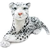 TigerHart Sinovia The Snow Leopard - 17 Inch Stuffed Animal Plush Snow Cat