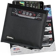 Mission Darkness Non-Window Faraday Bag for Phones // Device Shielding for Law Enforcement, Military, Executive Privacy, Trav