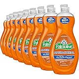 Palmolive Ultra Liquid Dish Soap, Antibacterial, 20 Fl Oz, Pack of 9