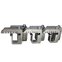 G-991 Truck Bed Clamps For Ford Super Duty - 6 Pack Aluminum Caps & Camper Shell Mounts