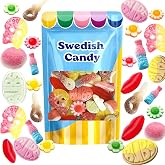 BUBS Swedish Candy &ndash; Sour &amp; Sweet Pick and Mix &ndash; Assorted Scandinavian Gummy Candy, Soft and Chewy Texture, Bulk Bag &ndash; Made in Sweden