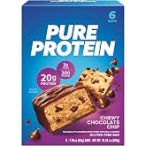 Pure Protein Choc Chip C Size 6ct Pure Protein Chocolat Chip Bar 1.76z