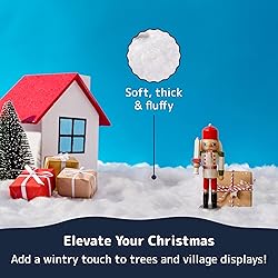 PREXTEX Artificial Snow Roll - Large Snow Blanket